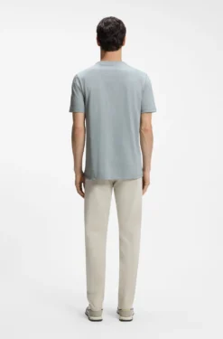 Cotton-jersey T-shirt with logo detail