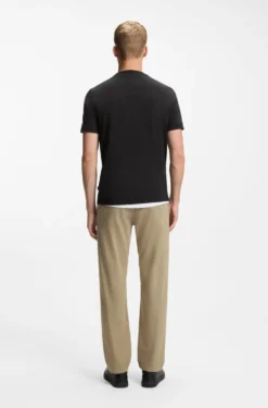 Cotton-jersey T-shirt with logo artwork