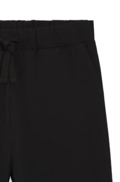 Cotton-terry tracksuit bottoms with logo print