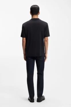 Cotton T-shirt with Double-B-monogram badge