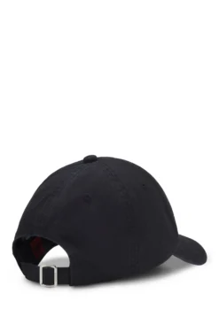 Cotton-twill cap with heart branding