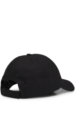 Cotton-twill cap with logo patch