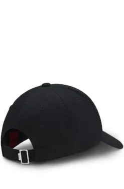 Cotton-twill cap with stacked logo