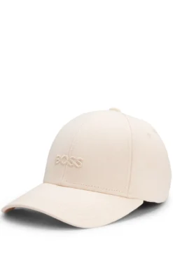 Cotton-twill cap with tonal embroidered logo