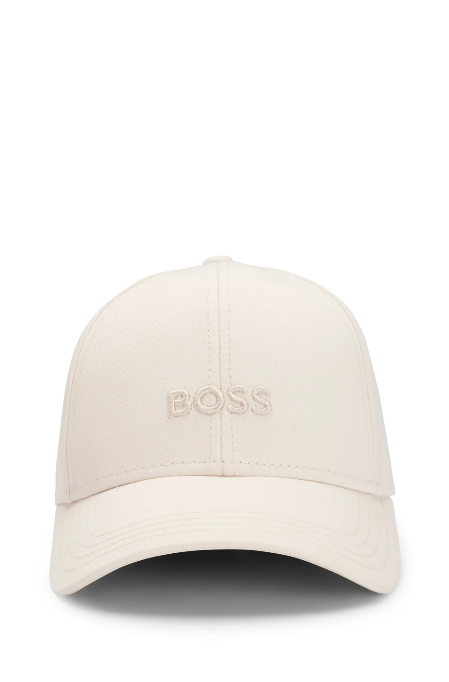 Cotton-twill cap with tonal embroidered logo
