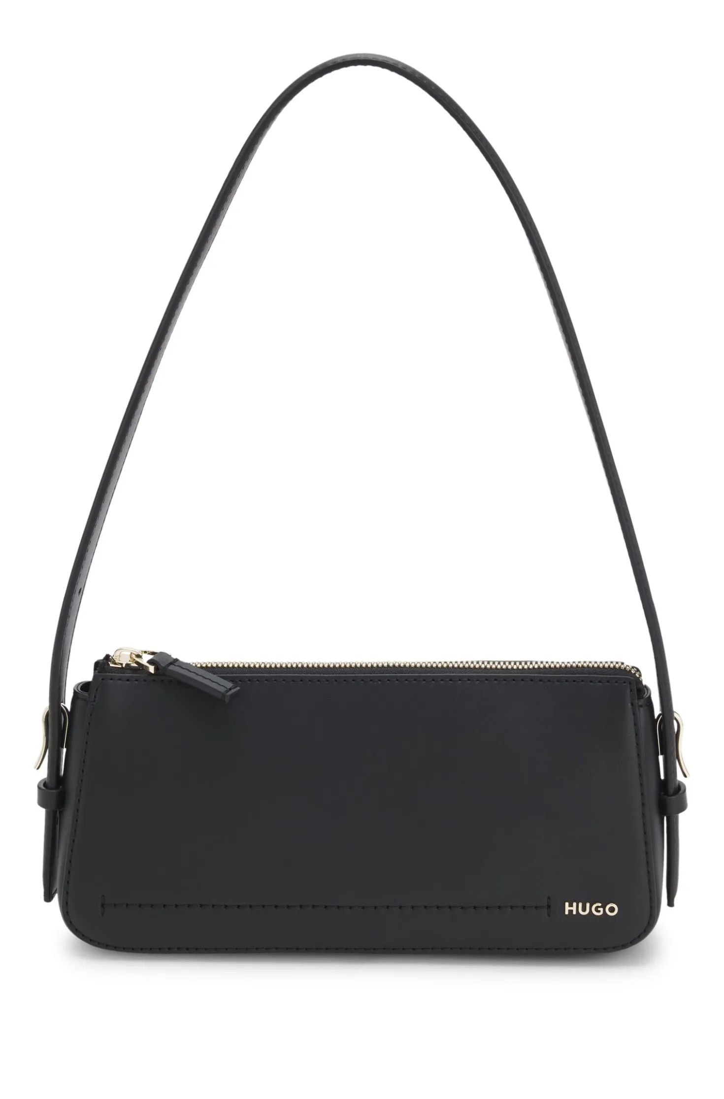 Crossbody bag with logo lettering
