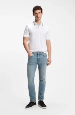 Delaware slim-fit jeans in blue comfort-stretch denim