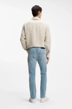 Delaware slim-fit jeans in blue soft-motion denim