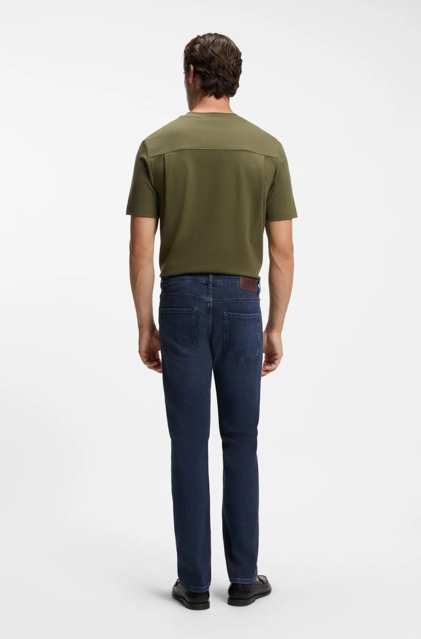 Delaware slim-fit jeans in blue comfort-stretch denim