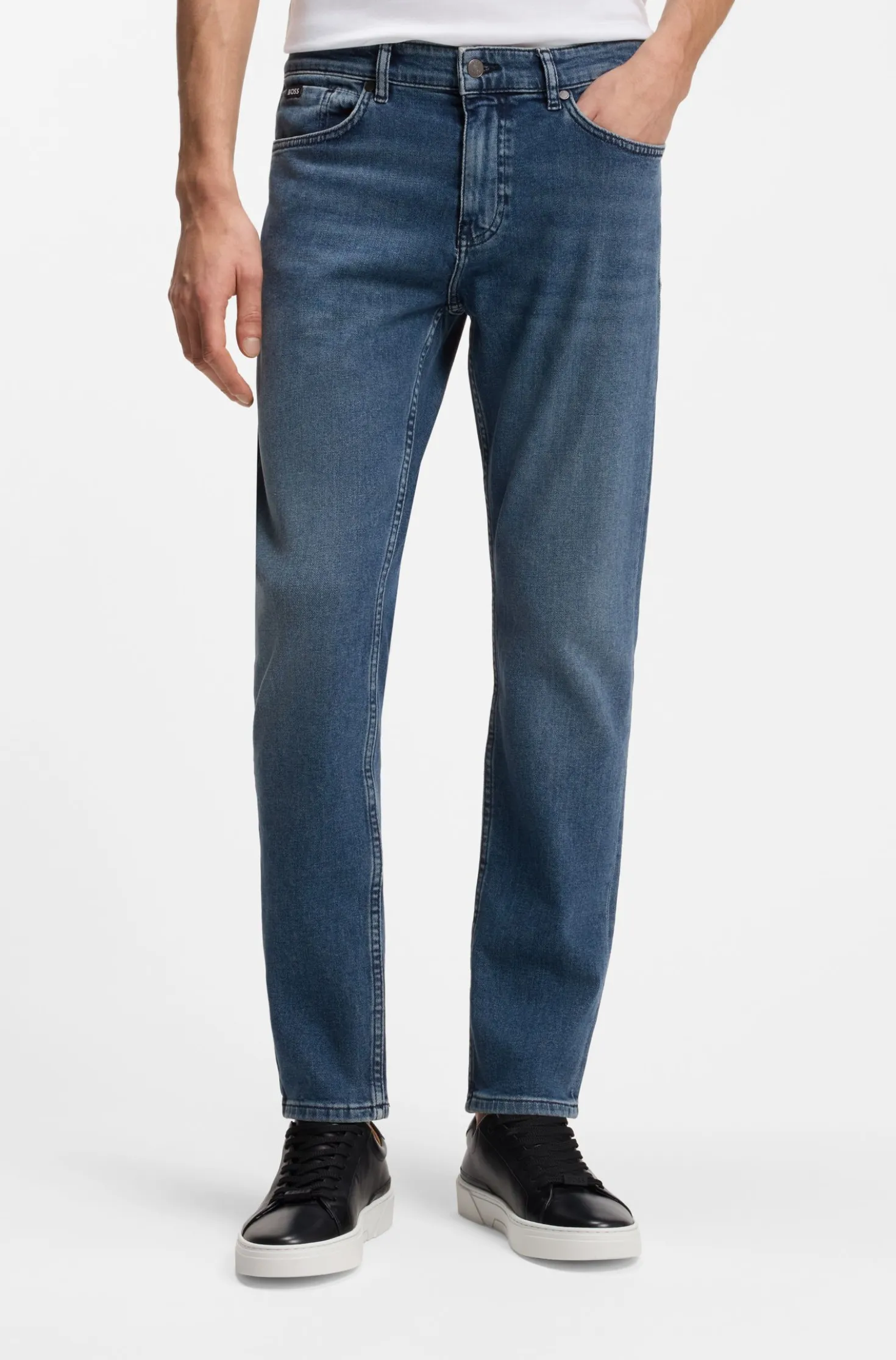 Delaware slim-fit jeans in blue comfort-stretch denim
