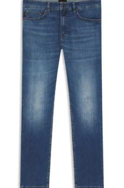 Delaware slim-fit jeans in blue soft-motion denim