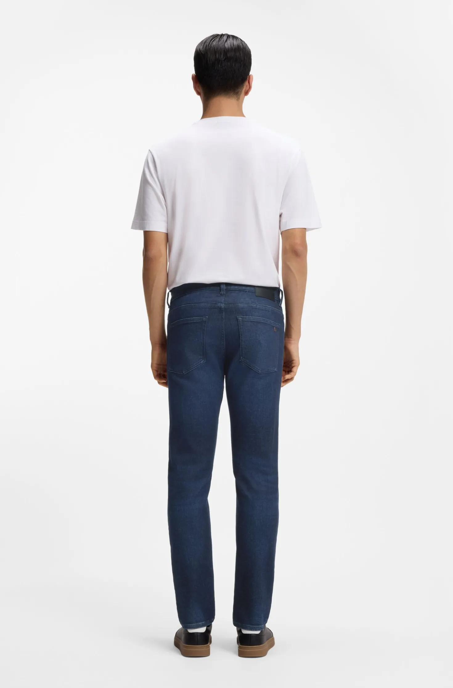 Delaware slim-fit jeans in blue stretch denim