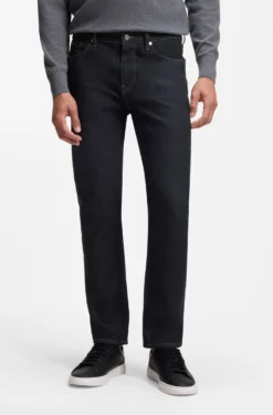 Delaware slim-fit jeans in dark-blue denim