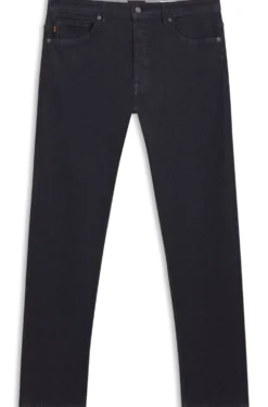 Delaware slim-fit jeans in dark-blue soft-motion denim
