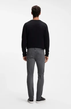 Delaware slim-fit jeans in grey stretch denim