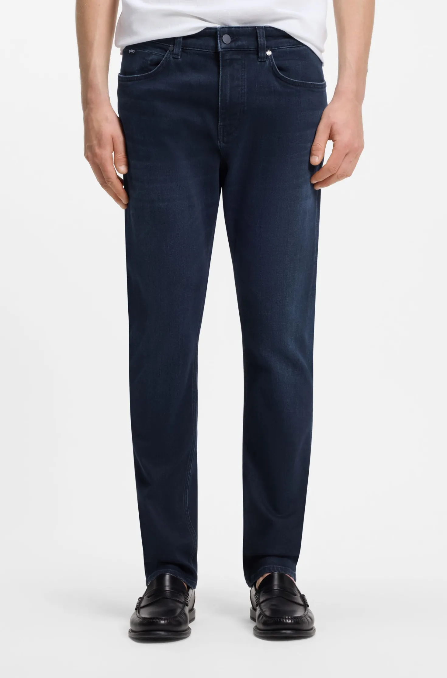 Delaware Slim-fit jeans in stretch cotton blend