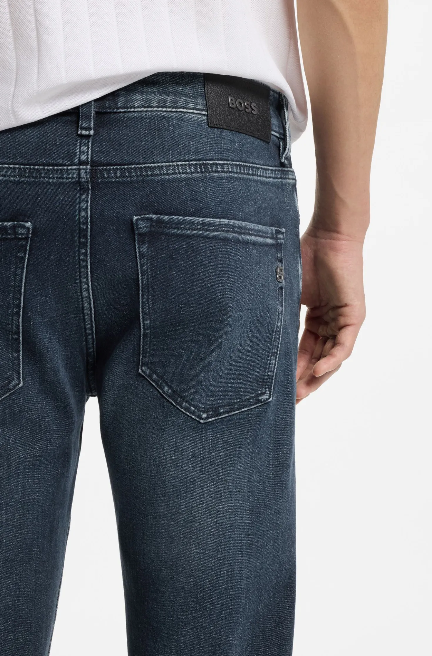 Delaware slim-fit jeans in super-soft stretch denim
