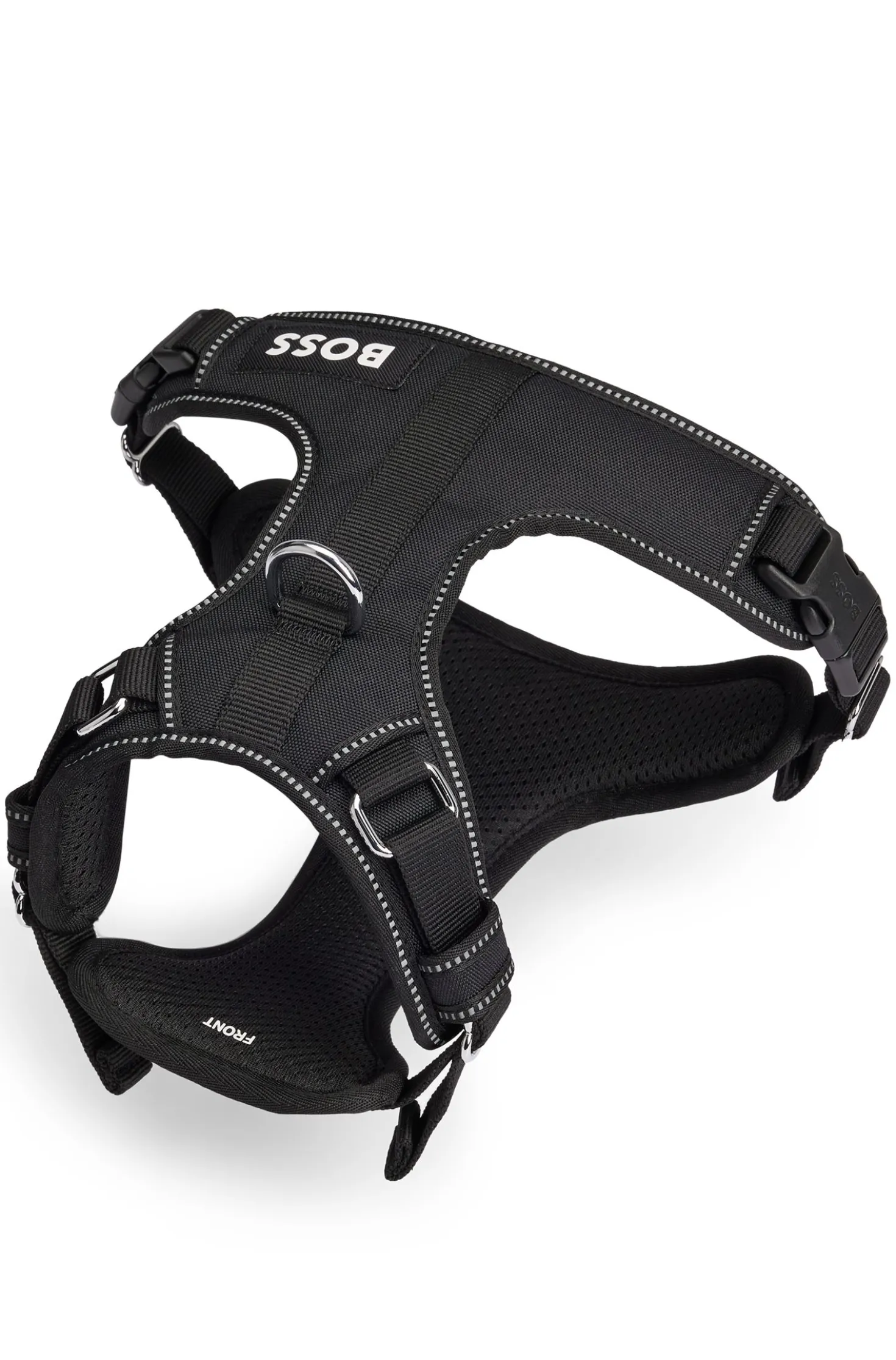 Dog harness with padding