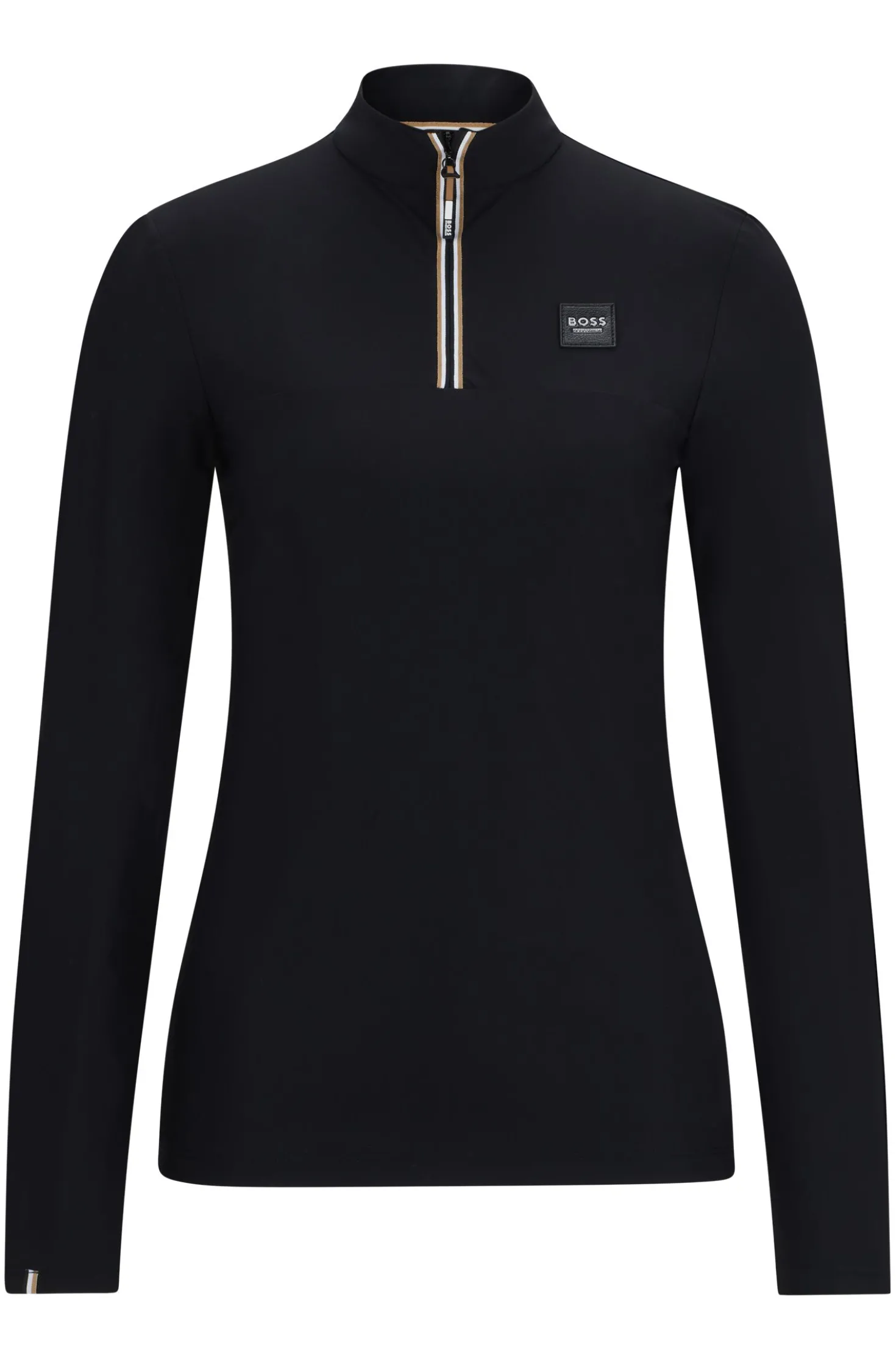 Equestrian show top in super-stretch fabric