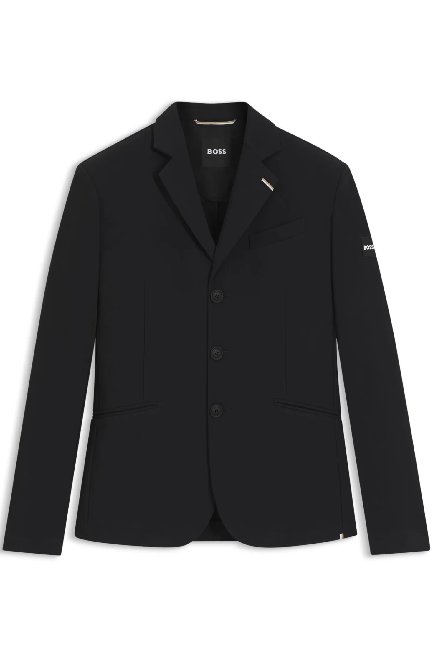 Equestrian slim-fit show jacket with signature details