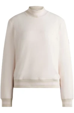 Equestrian sweater in Italian stretch cotton
