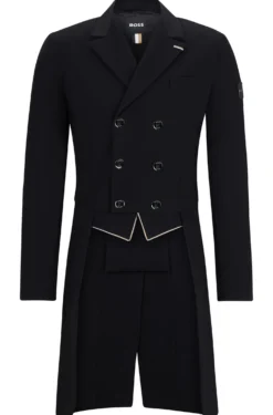 Equestrian tailcoat in super-stretch material
