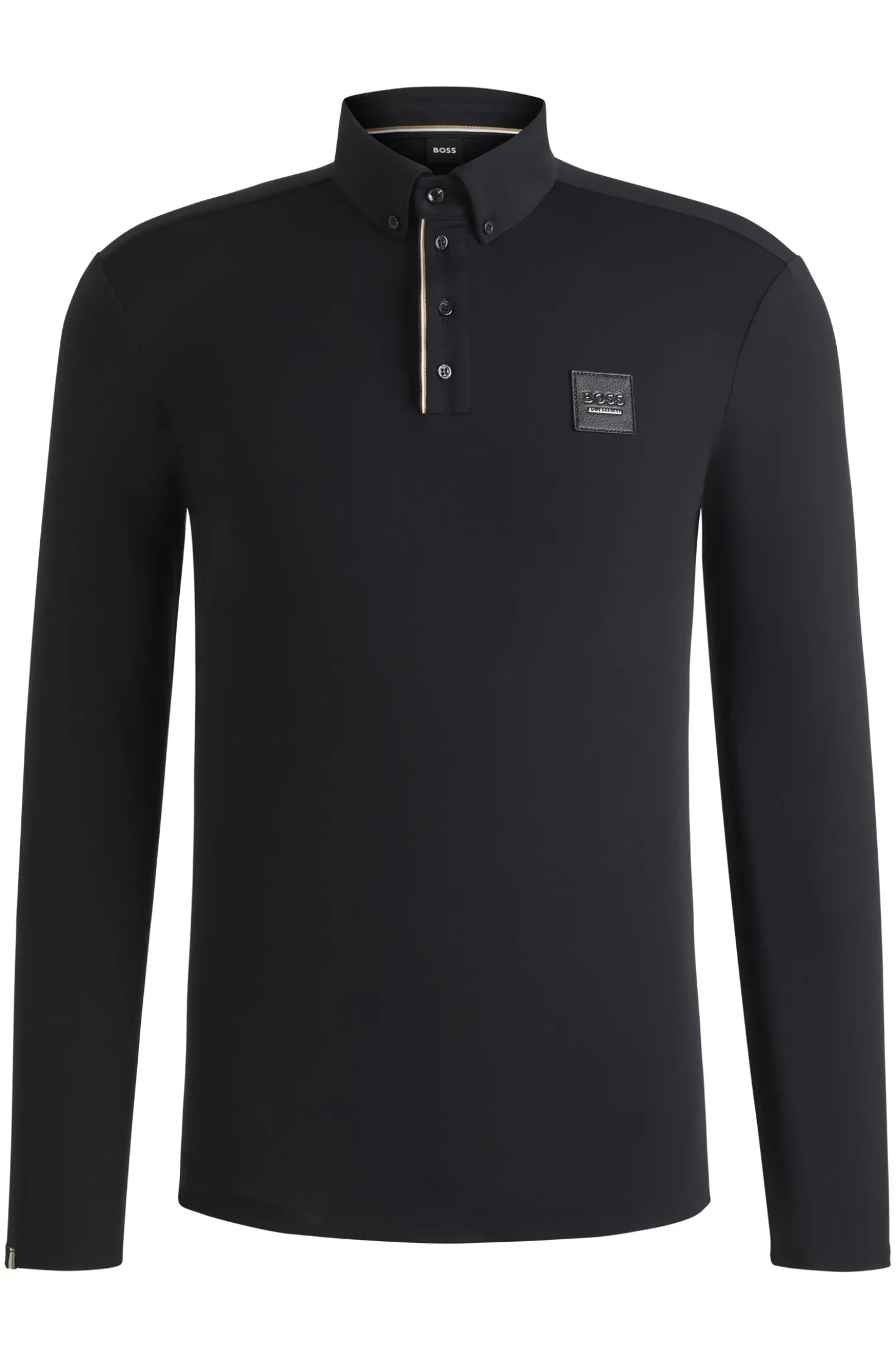 Equestrian training shirt in breathable stretch fabric