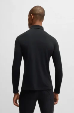 Equestrian training shirt in breathable stretch fabric