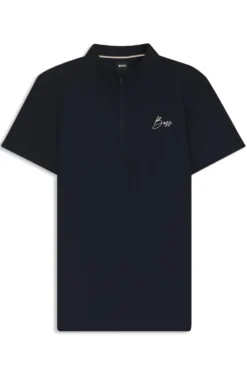 Equestrian training shirt with handwritten logo