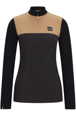 Equestrian training top in quick-drying fabric
