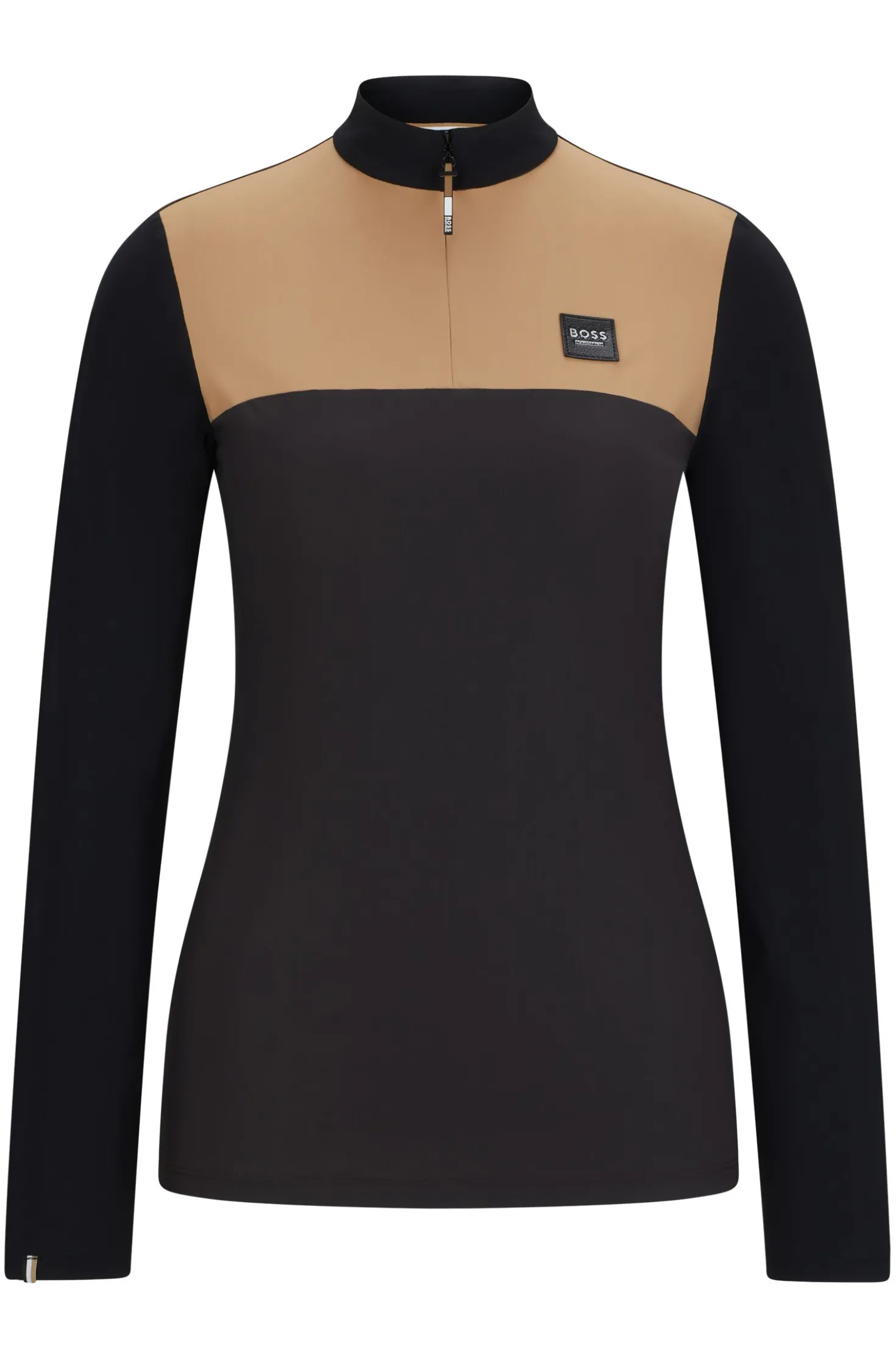 Equestrian training top in quick-drying fabric