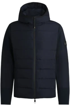 Equestrian water-repellent hybrid padded jacket