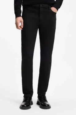 Extra-slim-fit jeans in black-black stretch denim