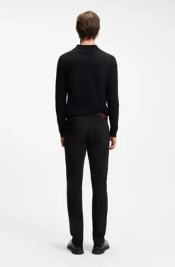 Extra-slim-fit jeans in black-black stretch denim
