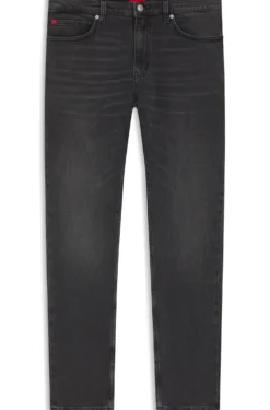 Extra-slim-fit jeans in grey stretch denim