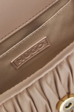 Faux-leather handbag with heart charm