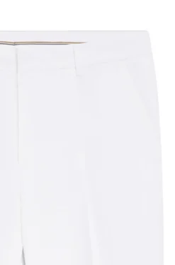 Formal trousers in a cotton blend