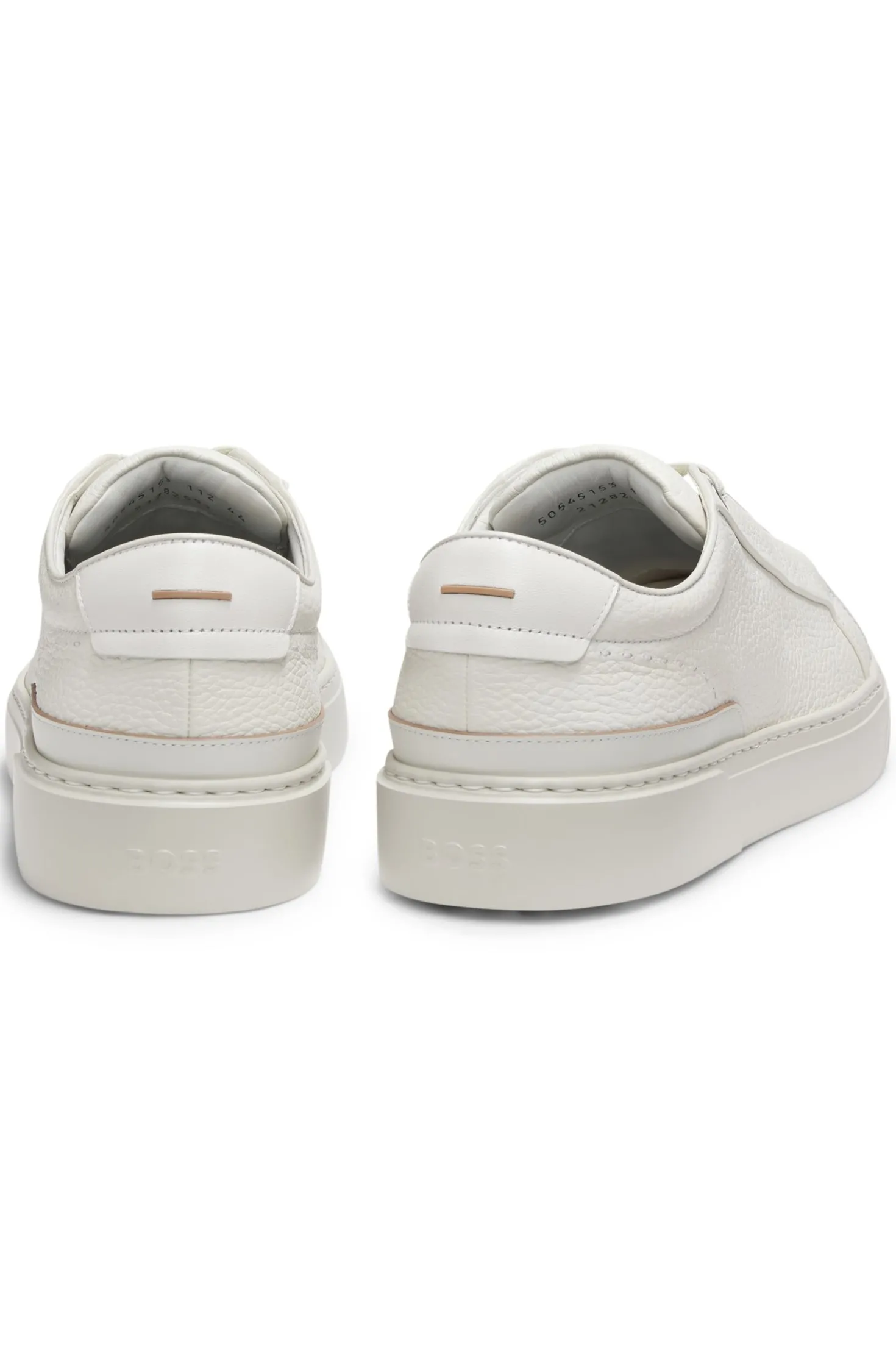 Gary trainers in grained leather
