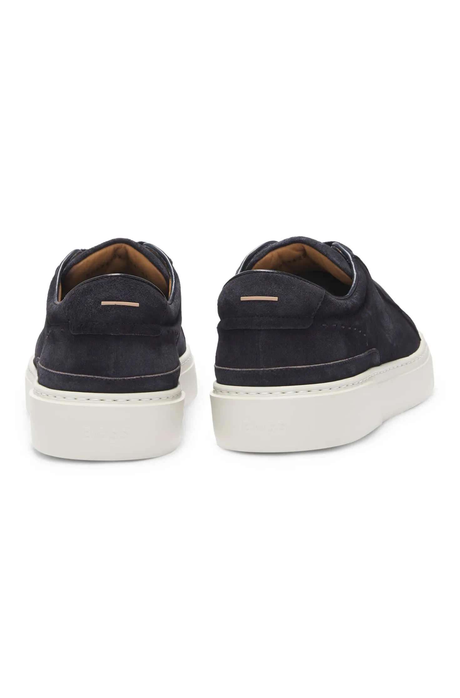 Gary trainers in suede with elastic lacing system