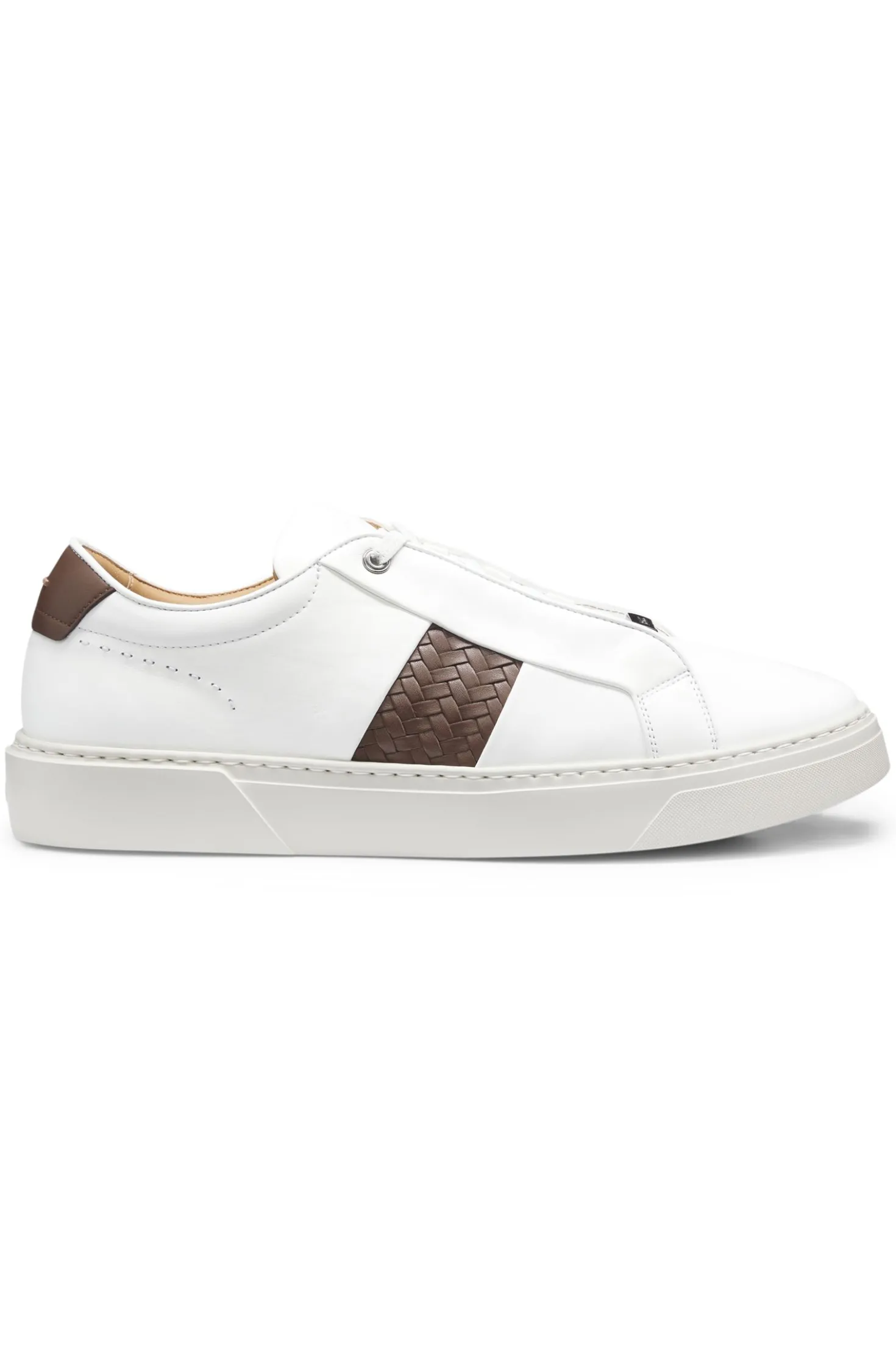 Gary trainers with woven details