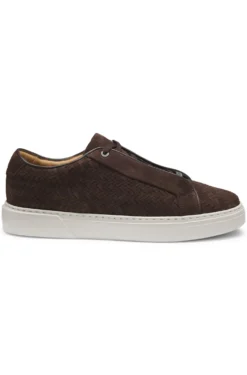 Gary trainers with woven suede uppers