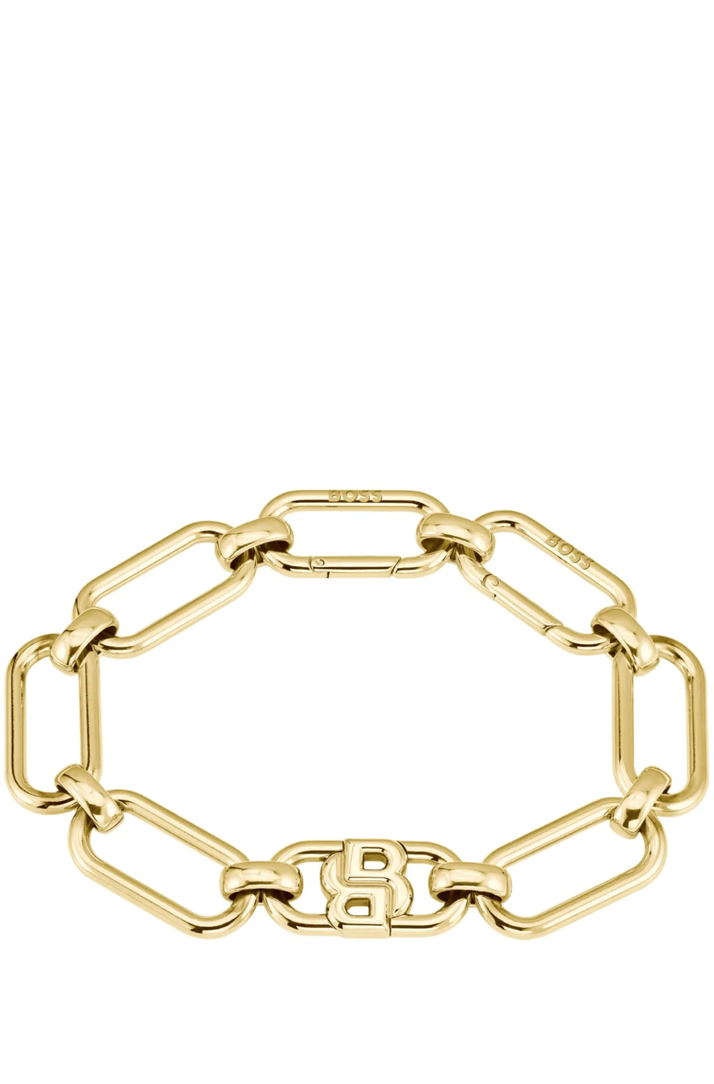 Gold-tone bracelet with Double B monogram