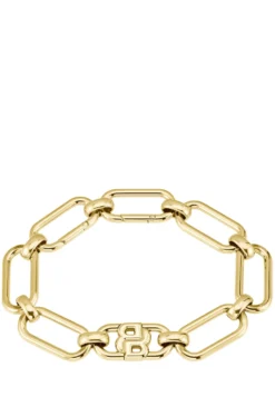 Gold-tone bracelet with Double B monogram