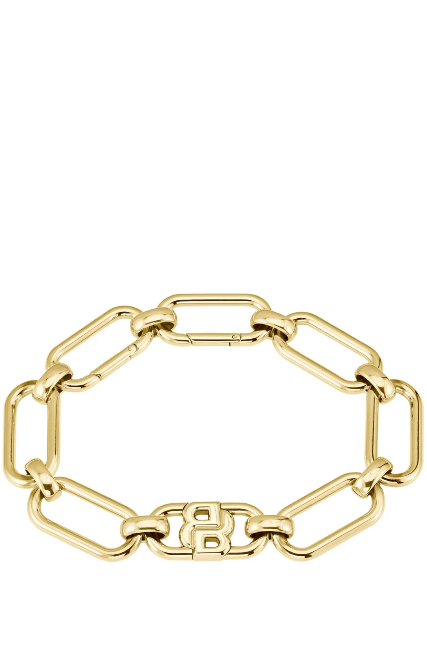 Gold-tone bracelet with Double B monogram