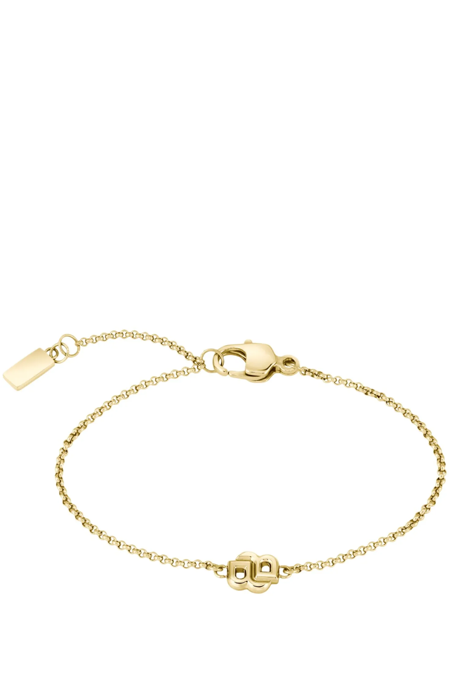 Gold-tone chain bracelet with Double B monogram