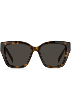 Havana-acetate sunglasses with Double B monogram