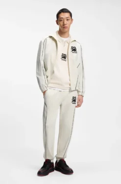 HUGO x RB zip-up jacket with bull motif