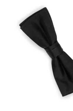 Italian-made bow tie in silk jacquard