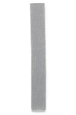Knitted tie in silk