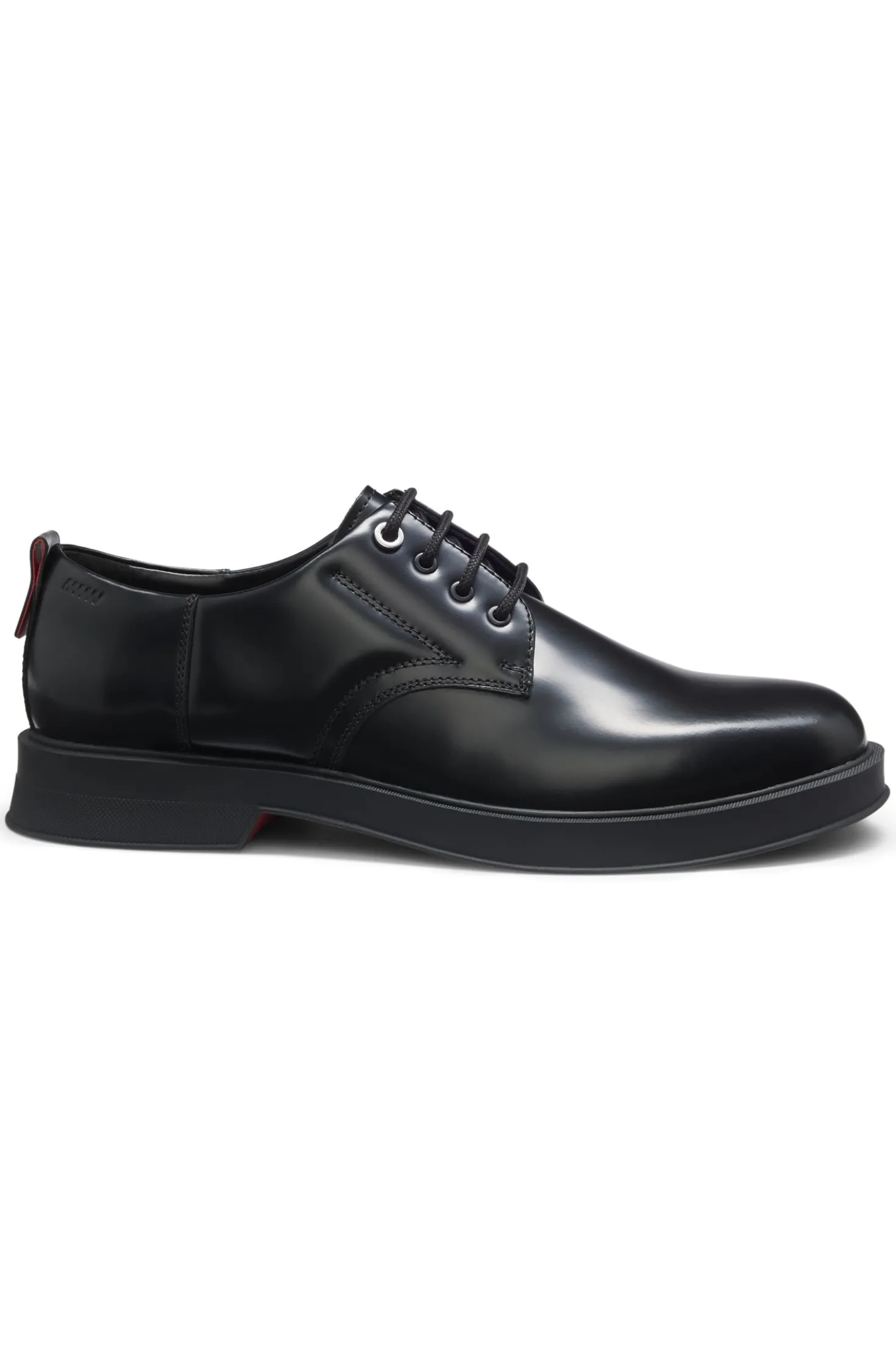 Leather Derby shoes with rubber outsole